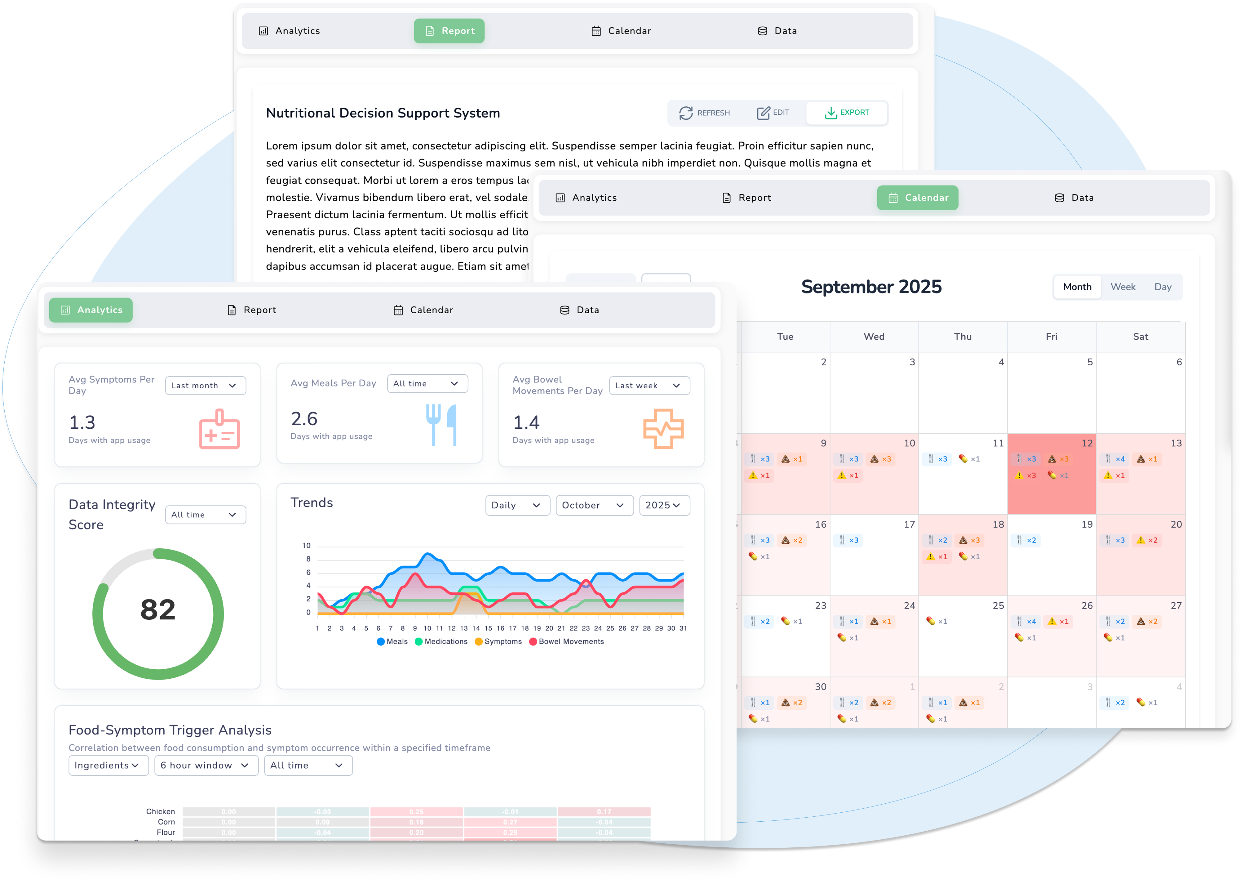 Admin Panel Screenshots